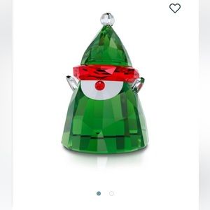 Swarovski Crystal Holiday Cheers Santa's Elf, Small